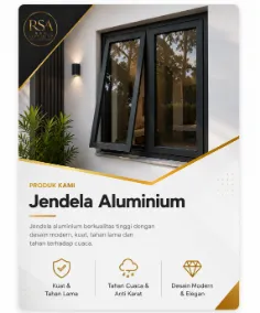 Jasa pemasangan jendela aluminium modern Bekasi