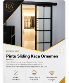 Portfolio Pintu Aluminium